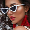 Sexy Cat Eye Women Brand Designer Mirror Sunglasses For Women-SunglassesCraft