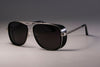 Trendy Steampunk Classic Mirrored Vintage Brand Retro Cool Fashion Designer UV400 Protection Sunglasses For Men And Women-SunglassesCraft
