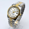 Stylish Daydate Stainless Steel 36mm Luxury Men Mechanical Gold Watch-SunglassesCraft