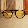 New Stylish Round Yellow Candy Sunglasses For Men And Women -SunglassesCraft