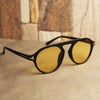 Stylish Black Storm Yellow Candy Wayfarer Sunglasses-SunglassesCraft Premium SunglassesCraft