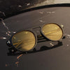 Stylish Black Storm Yellow Candy Wayfarer Sunglasses-SunglassesCraft Premium SunglassesCraft