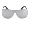 Summer Oversized  Vintage Retro Square Rimless Sunglasses For Men And Women-SunglassesCraft