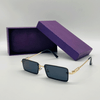 2021 New Luxury Retro Fashion Trendy Designer Square Sunglasses For Men And Women-SunglassesCraft