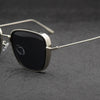 Fashion Square Metal Frame New Steampunk Sunglasses For Men And Women-SunglassesCraft
