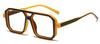 Classic Retro Square Frame Sunglasses For Unisex-SunglassesCraft