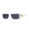 Trendy Candy Color Small Frame Sunglasses For Unisex-SunglassesCraft