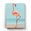 Pink Flamingo Painting Art Frame for Wall Decor- SunglassesCraft