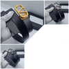 Fashionable V Metal Leather Strap Belt For Men's-SunglassesCraft