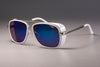 Trendy Steampunk Classic Mirrored Vintage Brand Retro Cool Fashion Designer UV400 Protection Sunglasses For Men And Women-SunglassesCraft