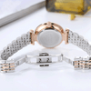 Top Brand Luxury Steel Clock Roman Scale Female Wristwatch For Women-SunglassesCraft