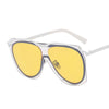 Oversized Pilot Cool Designer Frame Sunglasses For Unisex-SunglassesCraft