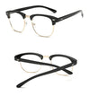 Luxury Vintage Club Master Anti Blue High Quality Clear Lens Designer Metal Eyeglasses Spectacle Frame For Men And Women