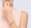 Stylish Round Stainless Stone Bracelet For Men And Women-SunglassesCraft